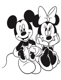 Páginas de Mickey Mouse para colorear– página 142