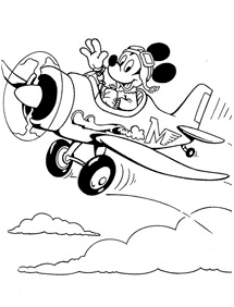 Páginas de Mickey Mouse para colorear– página 29