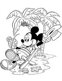 Páginas de Mickey Mouse para colorear– página 32