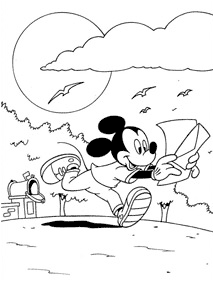Páginas de Mickey Mouse para colorear– página 34