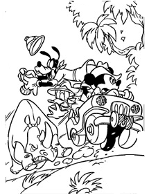 Páginas de Mickey Mouse para colorear– página 35