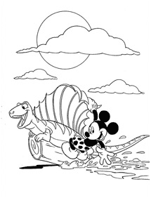 Páginas de Mickey Mouse para colorear– página 41