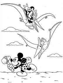 Páginas de Mickey Mouse para colorear– página 42