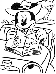 Páginas de Mickey Mouse para colorear– página 48