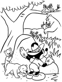 Páginas de Mickey Mouse para colorear– página 53