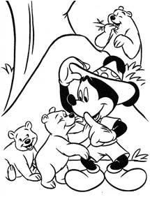 Páginas de Mickey Mouse para colorear– página 55