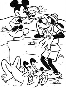 Páginas de Mickey Mouse para colorear– página 68