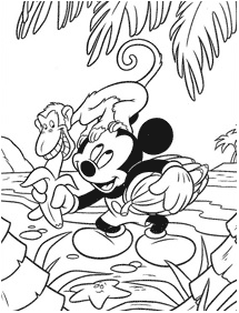 Páginas de Mickey Mouse para colorear– página 69