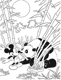 Páginas de Mickey Mouse para colorear– página 72