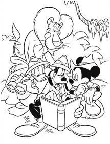 Páginas de Mickey Mouse para colorear– página 73