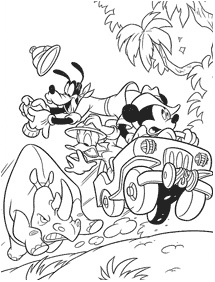 Páginas de Mickey Mouse para colorear– página 75