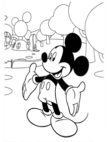 Páginas de Mickey Mouse para colorear– página 83