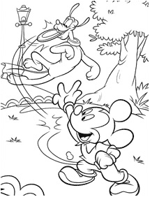 Páginas de Mickey Mouse para colorear– página 87