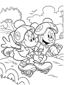 Páginas de Mickey Mouse para colorear– página 88