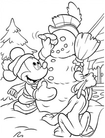 Páginas de Mickey Mouse para colorear– página 89