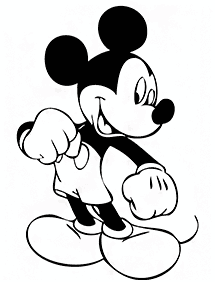 Páginas de Mickey Mouse para colorear– página 94