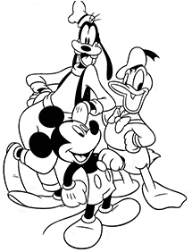 Páginas de Mickey Mouse para colorear– página 96