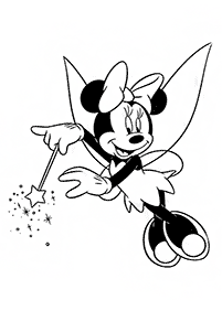 Páginas de Minnie Mouse para colorear – página 29
