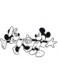 Páginas de Minnie Mouse para colorear – página 31