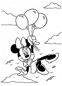 Páginas de Minnie Mouse para colorear – página 32