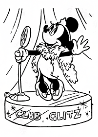 Páginas de Minnie Mouse para colorear – página 37