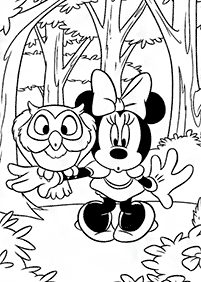 Páginas de Minnie Mouse para colorear – página 38