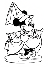 Páginas de Minnie Mouse para colorear – página 39