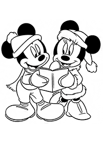 Páginas de Minnie Mouse para colorear – página 46