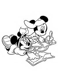 Páginas de Minnie Mouse para colorear – página 47