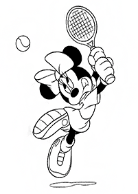 Páginas de Minnie Mouse para colorear – página 51