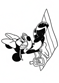 Páginas de Minnie Mouse para colorear – página 53