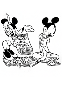 Páginas de Minnie Mouse para colorear – página 54