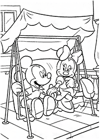 Páginas de Minnie Mouse para colorear – página 56