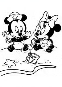 Páginas de Minnie Mouse para colorear – página 57