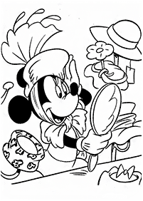 Páginas de Minnie Mouse para colorear – página 59