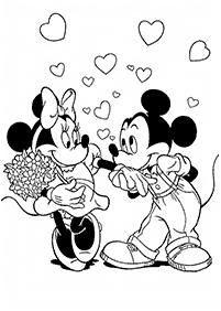 Páginas de Minnie Mouse para colorear – página 60