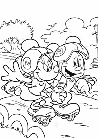 Páginas de Minnie Mouse para colorear – página 61
