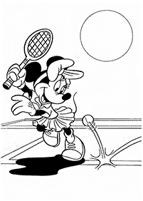 Páginas de Minnie Mouse para colorear – página 63