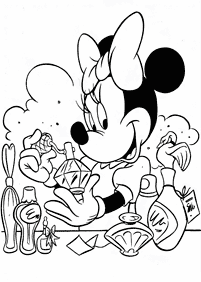 Páginas de Minnie Mouse para colorear – página 66