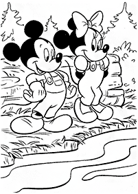 Páginas de Minnie Mouse para colorear – página 68