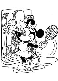 Páginas de Minnie Mouse para colorear – página 70