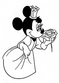 Páginas de Minnie Mouse para colorear – página 73