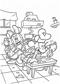 Páginas de Minnie Mouse para colorear – página 83