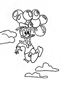 Páginas del Pato Donald para colorear– página 55