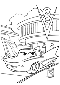 Páginas de Cars (Disney) para colorear– página 160