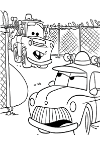 Páginas de Cars (Disney) para colorear– página 168