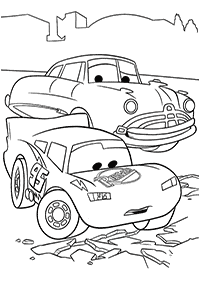 Páginas de Cars (Disney) para colorear– página 91