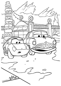 Páginas de Cars (Disney) para colorear– página 96