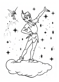 Páginas de Peter Pan para colorear– página 25