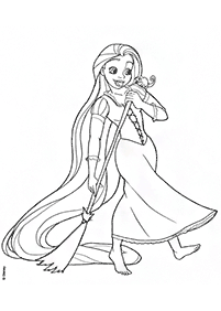 Páginas para colorear de Rapunzel (Enredados) – página 62